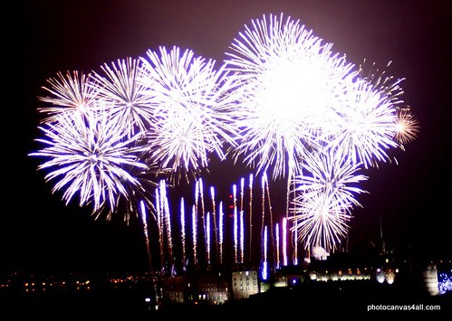 Fireworks @ Edinburgh Hogmanay