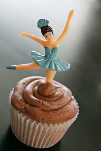 ballerina cupcake