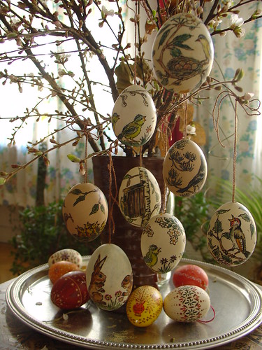 painted Easter eggs