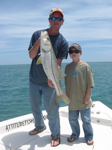 Marcus and Riley daytime Snook