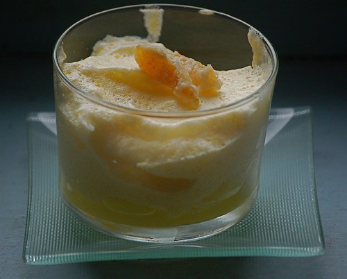 lemon and olive oil mousse