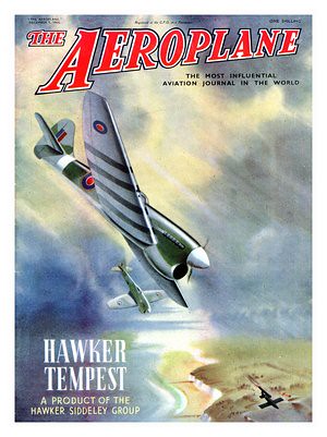 Warbird picture - aeroplane-hawker-tempest-1940s-1206
