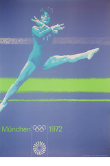 1972 Munich Olympics Poster