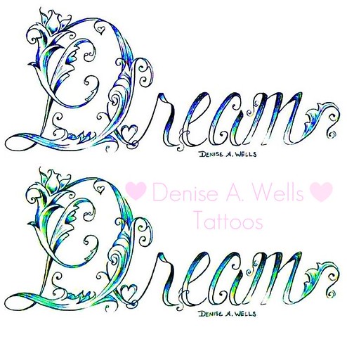 tattoo lettering design