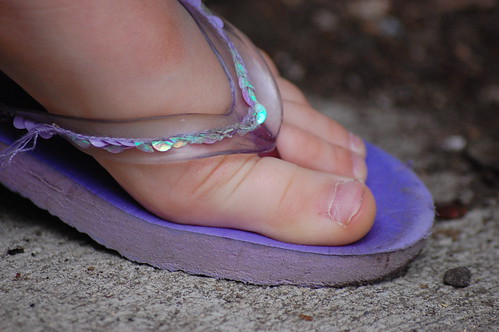 May 24: Purple Flip Flop