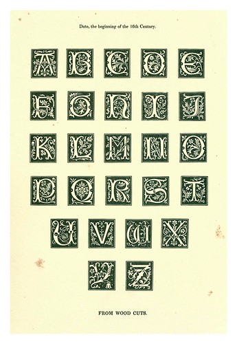 011-Siglo XVI-The hand book of mediaeval alphabets and devices (1856)- Henry Shaw