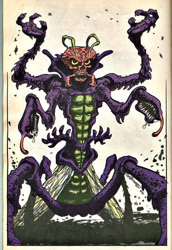 Mighty Mutanimals : INVASION FROM SPACE - Pin-up Gallery :: Maligna..// ..  art by S.R. Bissette (( 1991 ))