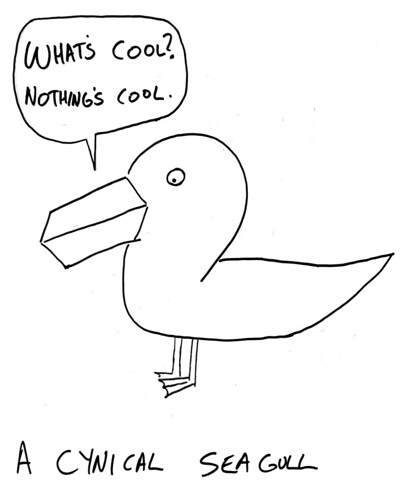 366 Cartoons - 029 - Cynical Seagull