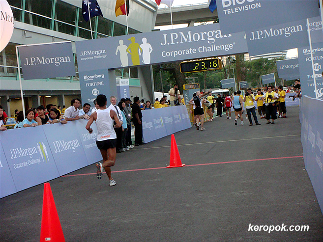 J.P. Morgan Corporate Challenge - The end
