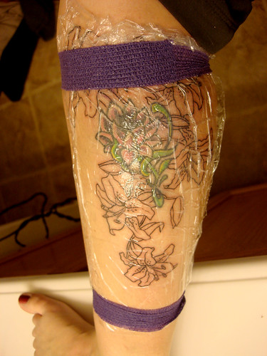 stargazer lily tattoos. stargazer lilies - in progress