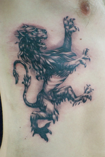 Rawr (Mez Love) Tags: tattoo side lion tattoos judah judea mez mezlove 