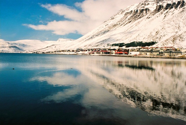  Ísafjörður, capital of the western fjords of Iceland