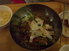 Korean hot noodle