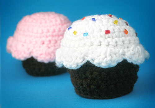 Crocheted Cupcakes