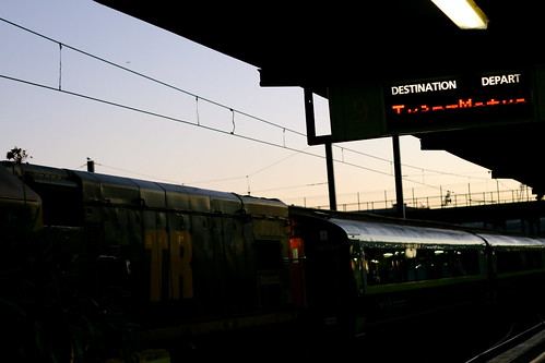 Friday: Dawn at the Train Station