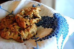 Peanut Butter-Chocolate Chip Oatmeal Cookies