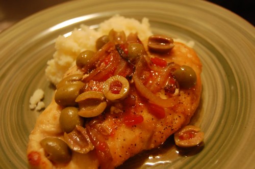 lemon chicken with olives