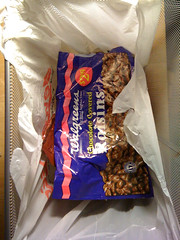 Chocolate Covered Raisins: in the garbage