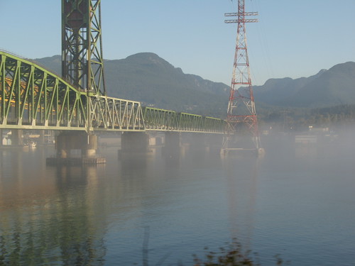 Second Narrows And Some Morning Fog