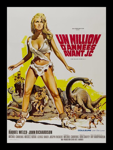 One Million Years BC French movie poster a photo on Flickriver