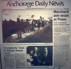 Anchorage Daily News story from August 26, 1985
