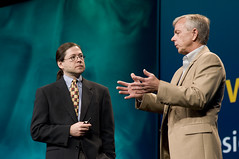 Lowell McAdam and Jonathan Schwartz, General Session "Java: Change (Y)Our World" on June 2, JavaOne 2009 San Francisco