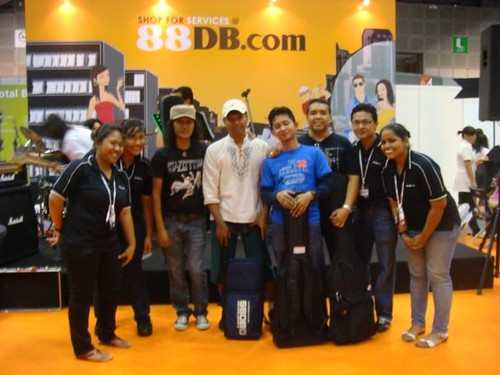 88db with the band by 88DB Singapore.