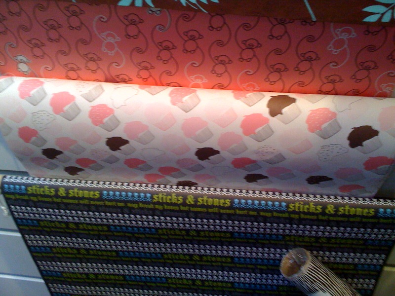 Cupcake wrapper paper, Tribeca Treats