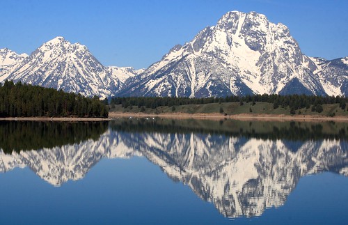 フリー画像|自然風景|山の風景|湖の風景|グランドティトン国立公園|アメリカ風景|フリー素材|