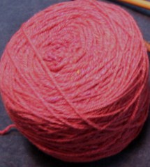 red yarn