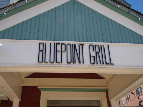 Bluepoint Grill Off Season Sign