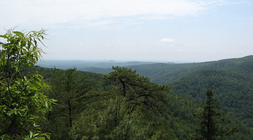 Panorama from Chestnut Knob overlook