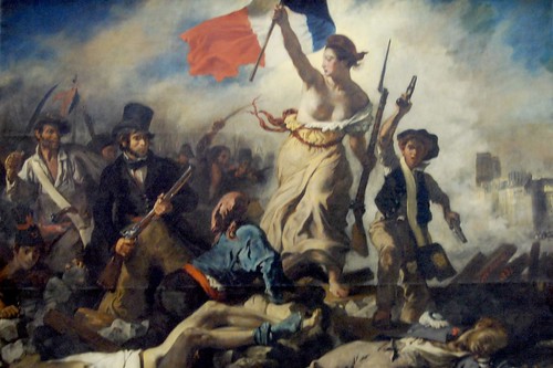 Louvre - Liberty Guiding the People - Delacroix by WVJazzman.