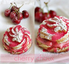 cherry choux collage
