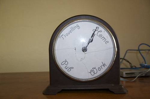 John McKerrell's Weasley Clock