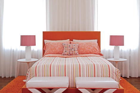 Colorfull Modern Interior Bedroom