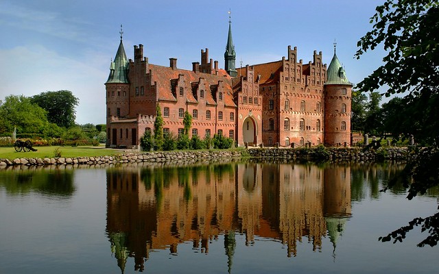 Castillo de agua en Dinamarca