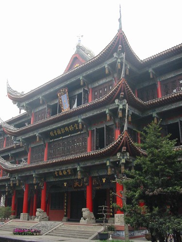 Typische Chinese tempeldakjes