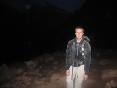 Jon at 6am, hiking in the Atlas