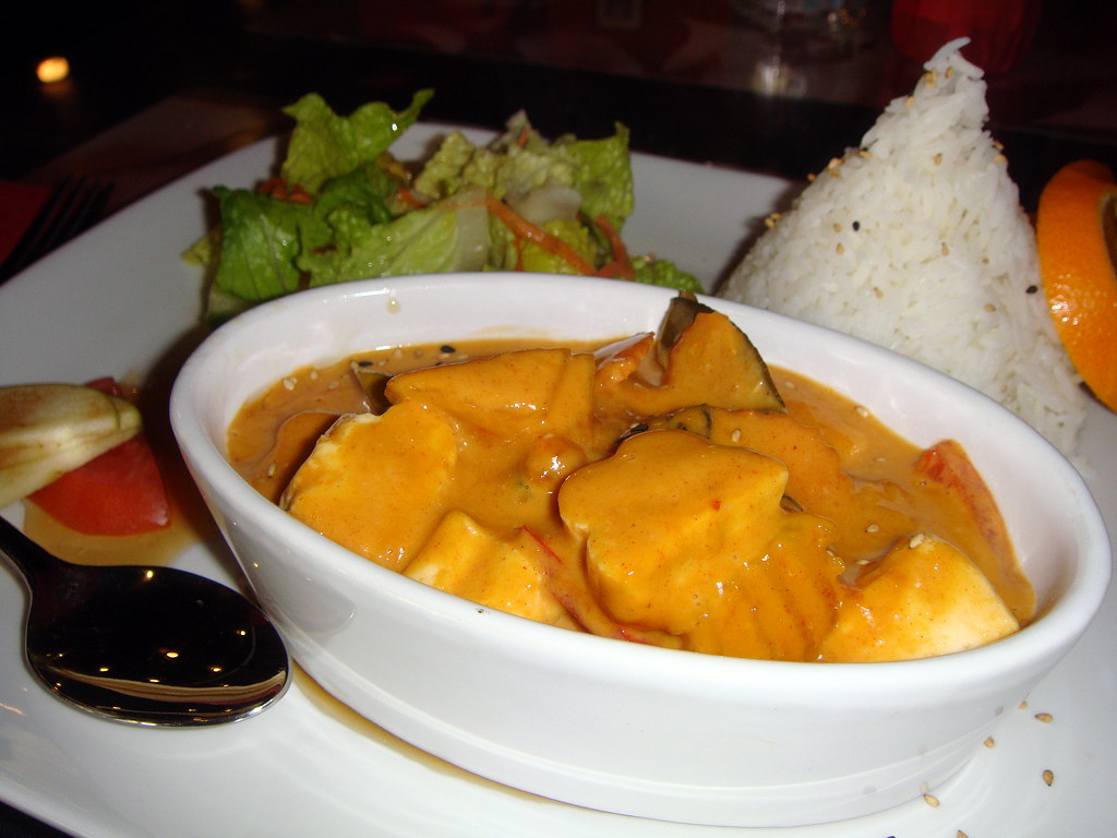 Pumpkin Curry with Tofu