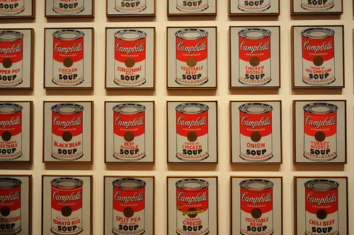 MoMA Canbell Soup (Warhol)