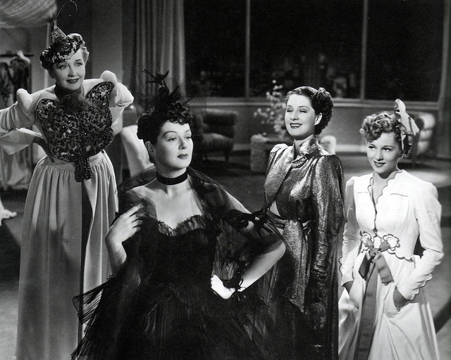 Rosalind Russell, Norma Shearer and Joan Fontaine in 