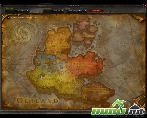 world of warcraft map outland. world-of-warcraft-outland