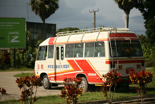 a public dala dala bus from China