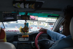 cab with tv