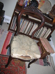 Victorian chair BEFORE