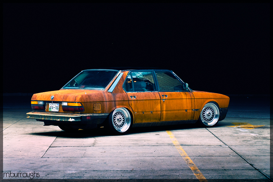 Mike Burrough Photography Rusted BMW