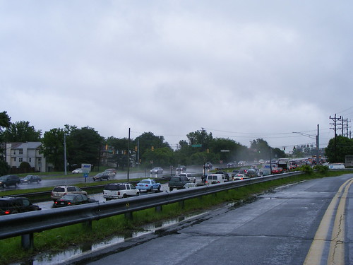 Sad Rainy Traffic Jam, 29 at Industrial