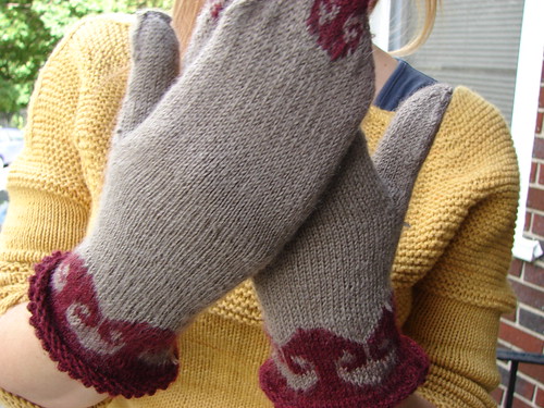 Double-thick mitts