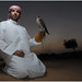 Omar and his falcon, for Sharjah TV feature